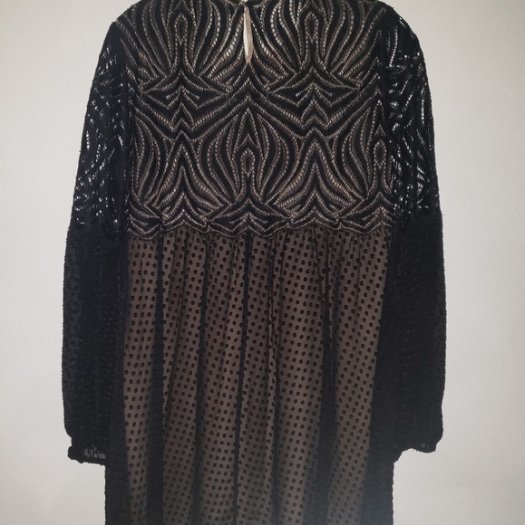 Black Mini Dress - Picture 3 of 6